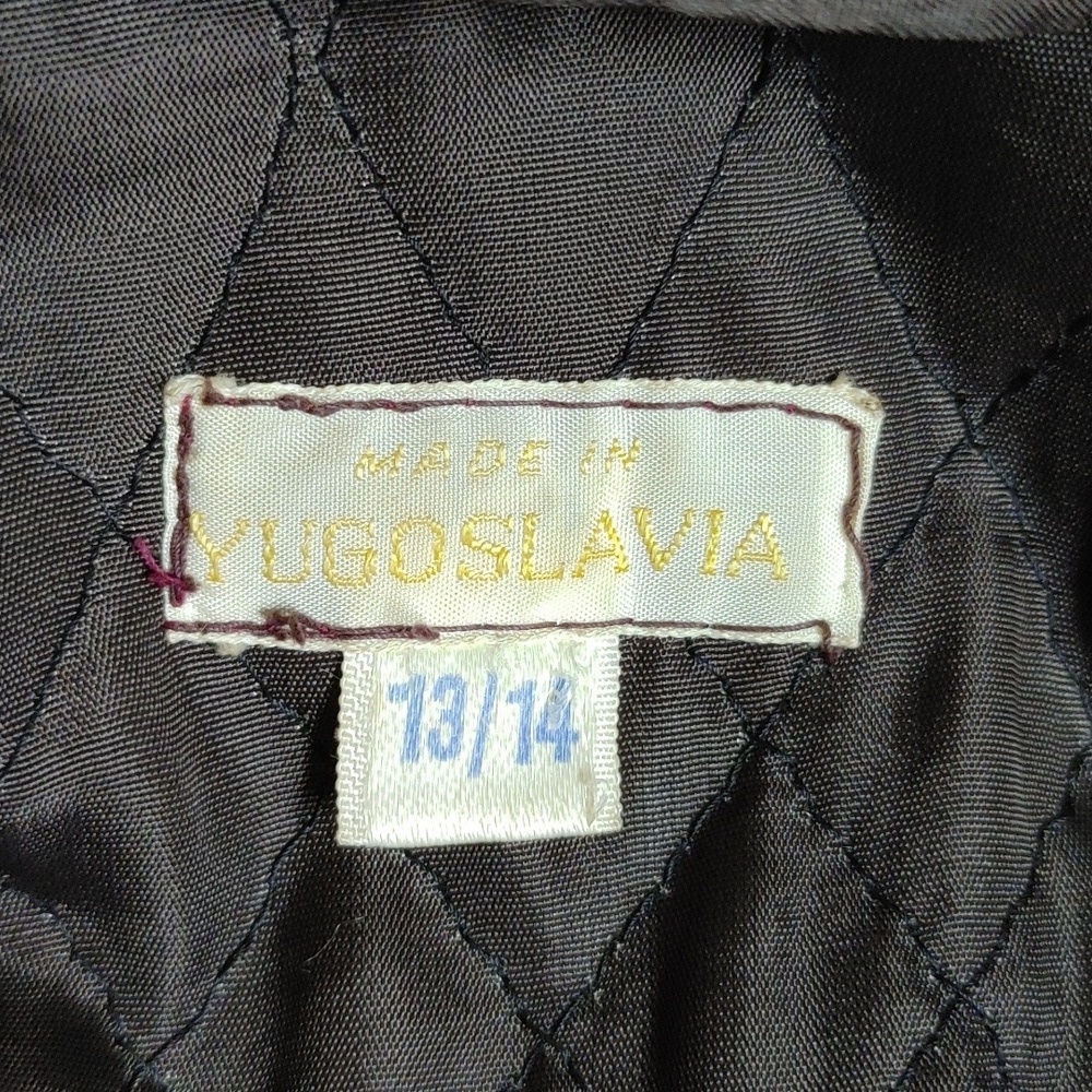 Vintage Corduroy Short Trench Coat - Picture 4 of 17